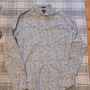 JCrew Flex washed button up dresss shirt